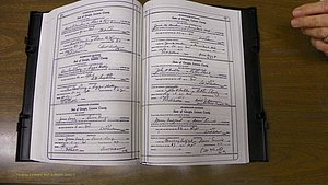 Laurens Co, GA, Marriages Book W, 1944 - 1955, White, P 220-221.JPG