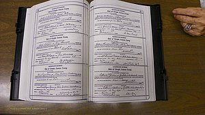 Laurens Co, GA, Marriages Book W, 1944 - 1955, White, P 242-243.JPG