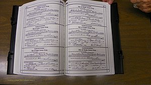 Laurens Co, GA, Marriages Book W, 1944 - 1955, White, P 260-261.JPG