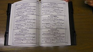 Laurens Co, GA, Marriages Book W, 1944 - 1955, White, P 264-265.JPG