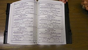 Laurens Co, GA, Marriages Book W, 1944 - 1955, White, P 280-281.JPG