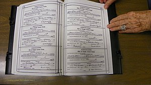 Laurens Co, GA, Marriages Book W, 1944 - 1955, White, P 292-293.JPG