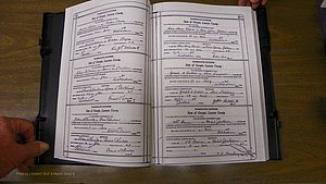 Laurens Co, GA, Marriages Book W, 1944 - 1955, White, P 302-303.JPG