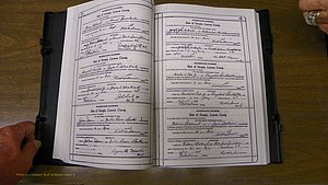 Laurens Co, GA, Marriages Book W, 1944 - 1955, White, P 322-323.JPG