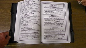 Laurens Co, GA, Marriages Book W, 1944 - 1955, White, P 346-347.JPG