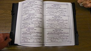 Laurens Co, GA, Marriages Book W, 1944 - 1955, White, P 356-357.JPG