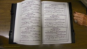 Laurens Co, GA, Marriages Book W, 1944 - 1955, White, P 426-427.JPG