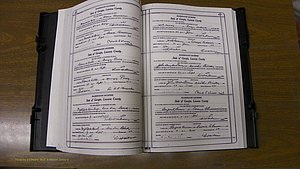 Laurens Co, GA, Marriages Book W, 1944 - 1955, White, P 432-433.JPG