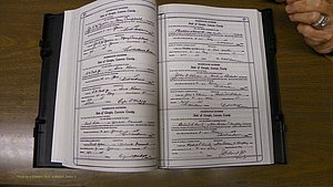 Laurens Co, GA, Marriages Book W, 1944 - 1955, White, P 438-439.JPG