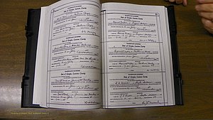 Laurens Co, GA, Marriages Book W, 1944 - 1955, White, P 442-443.JPG