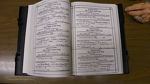 Laurens Co, GA, Marriages Book W, 1944 - 1955, White, P 452-453.JPG