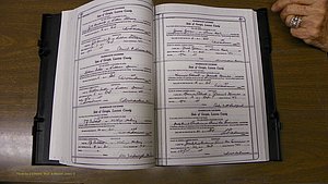Laurens Co, GA, Marriages Book W, 1944 - 1955, White, P 458-459.JPG