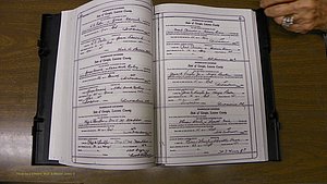 Laurens Co, GA, Marriages Book W, 1944 - 1955, White, P 460-461.JPG
