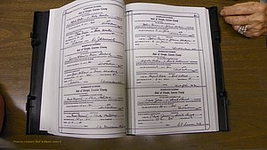 Laurens Co, GA, Marriages Book W, 1944 - 1955, White, P 462-463.JPG