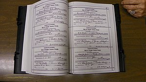 Laurens Co, GA, Marriages Book W, 1944 - 1955, White, P 470-471.JPG