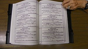 Laurens Co, GA, Marriages Book W, 1944 - 1955, White, P 524-525.JPG