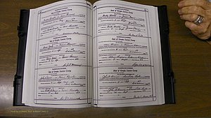 Laurens Co, GA, Marriages Book W, 1944 - 1955, White, P 532-533.JPG