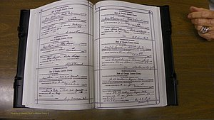 Laurens Co, GA, Marriages Book W, 1944 - 1955, White, P 538-539.JPG