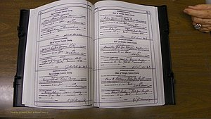 Laurens Co, GA, Marriages Book W, 1944 - 1955, White, P 554-555.JPG