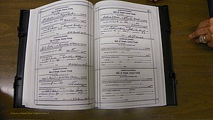 Laurens Co, GA, Marriages Book W, 1944 - 1955, White, P 558-559.JPG
