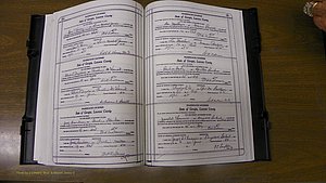 Laurens Co, GA, Marriages Book W, 1944 - 1955, White, P 580-581.JPG