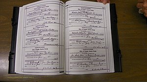 Laurens Co, GA, Marriages Book W, 1944 - 1955, White, P 604-605.JPG