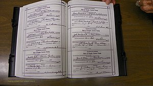 Laurens Co, GA, Marriages Book W, 1944 - 1955, White, P 612-613.JPG