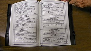 Laurens Co, GA, Marriages Book W, 1944 - 1955, White, P 616-617.JPG