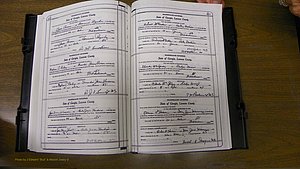 Laurens Co, GA, Marriages Book W, 1944 - 1955, White, P 622-623.JPG