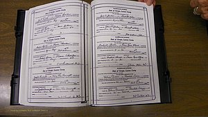 Laurens Co, GA, Marriages Book W, 1944 - 1955, White, P 628-629.JPG