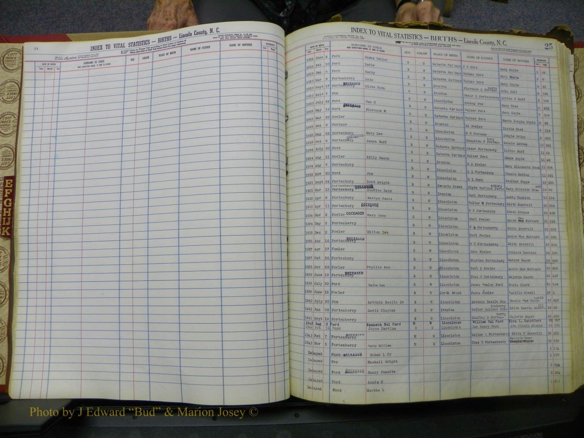 Lincoln Births, A-K, 1913- 261.JPG