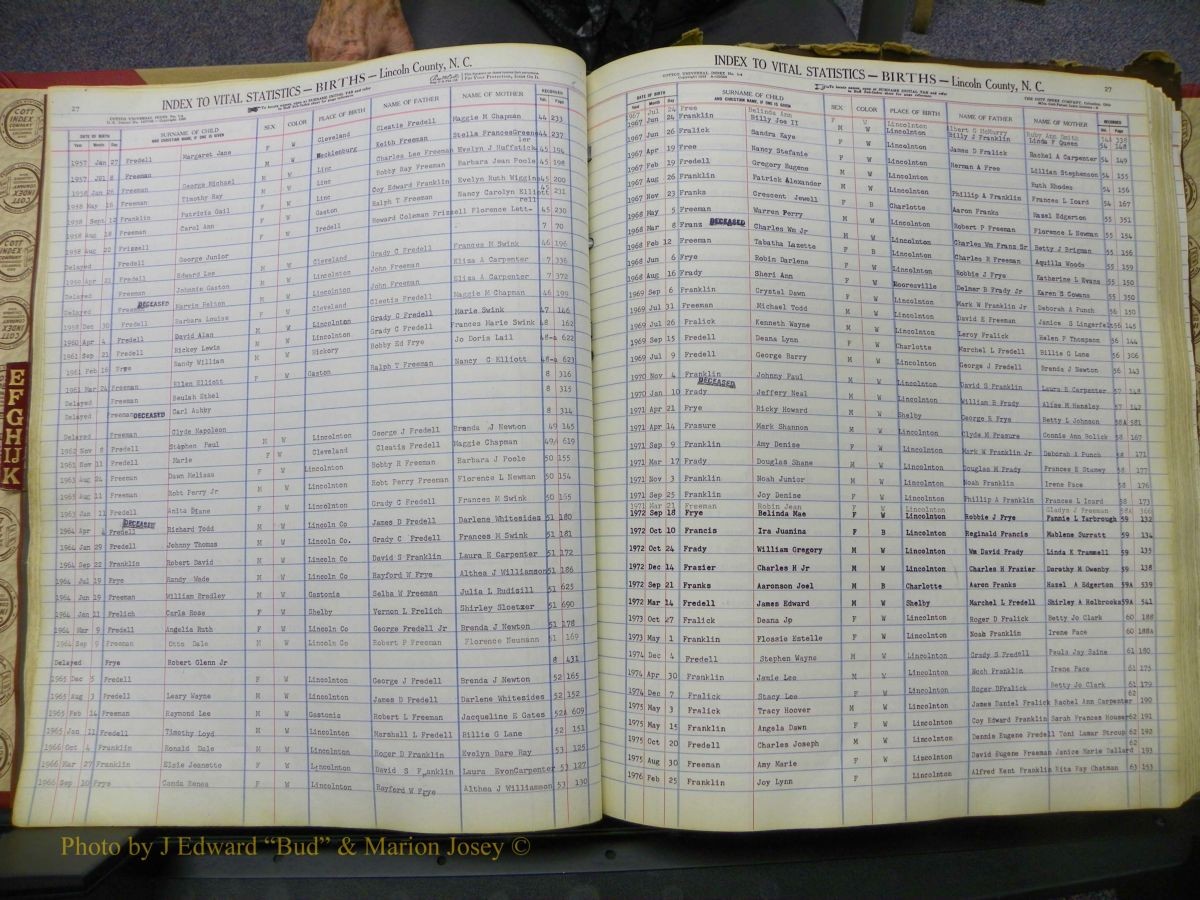 Lincoln Births, A-K, 1913- 266.JPG