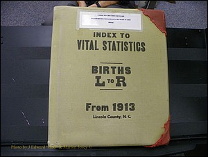 Lincoln Births, L-Z, 1913- 001.JPG