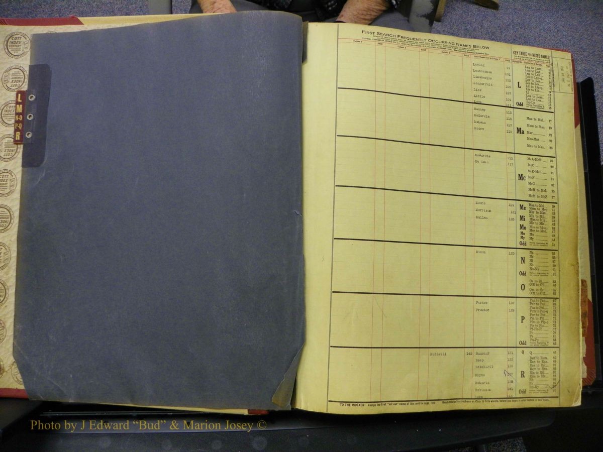 Lincoln Marriages, A-Z, From Beginning 295.JPG