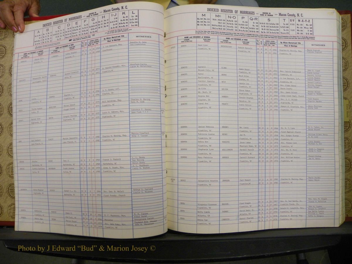 Macon Marriage Index, Male & Female, 1828-1982 691.JPG