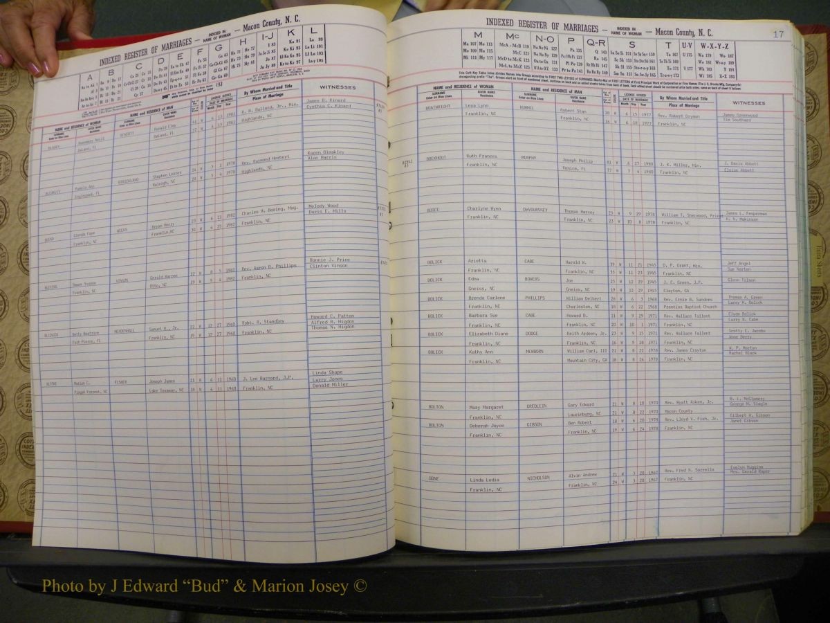 Macon Marriage Index, Male & Female, 1828-1982 692.JPG