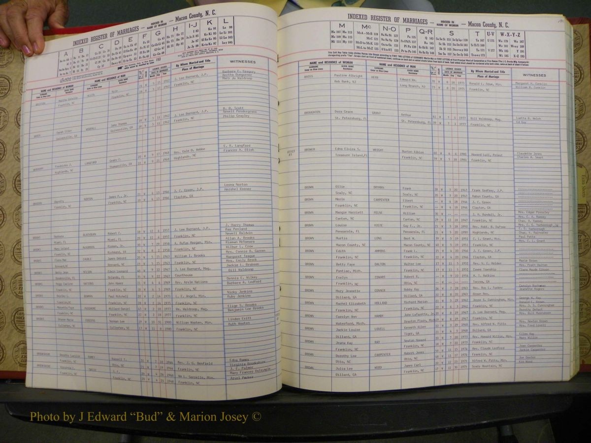 Macon Marriage Index, Male & Female, 1828-1982 696.JPG