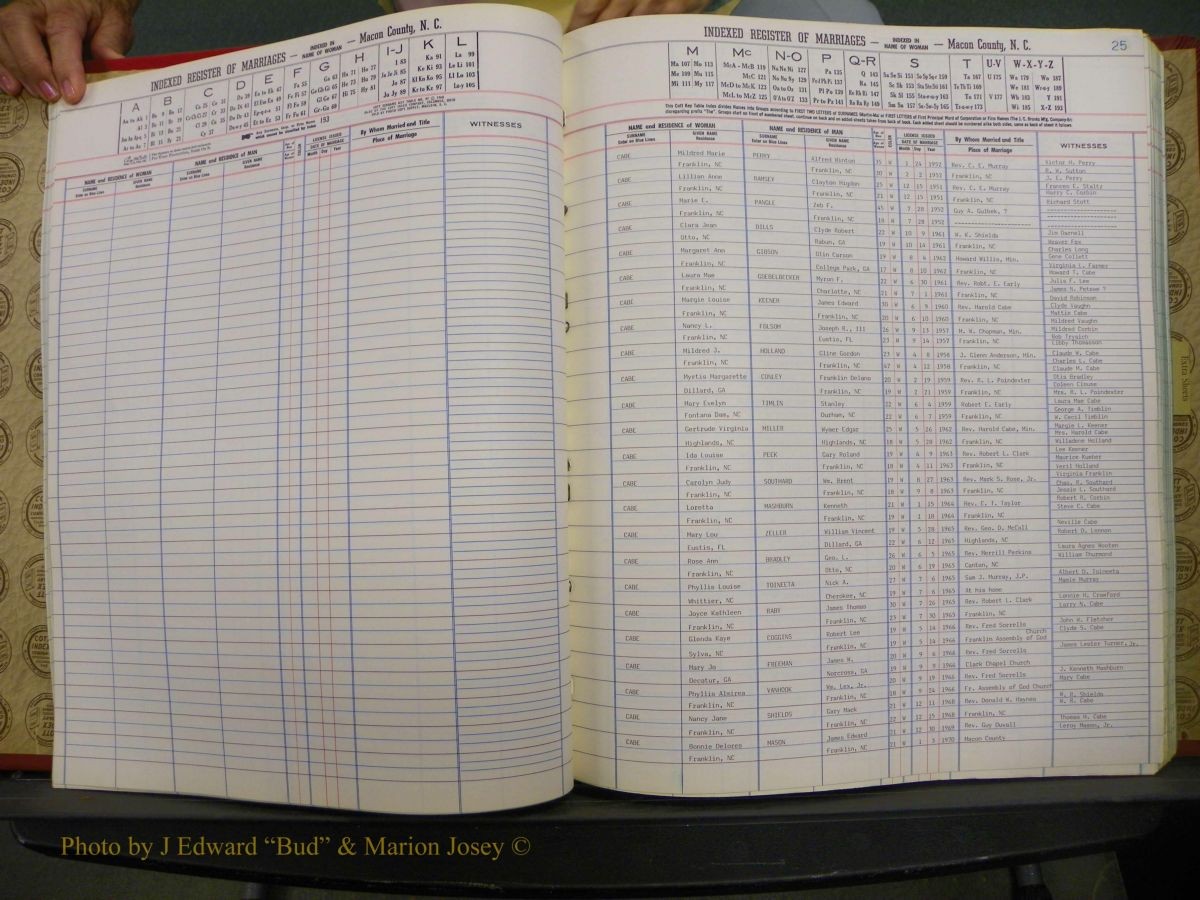 Macon Marriage Index, Male & Female, 1828-1982 701.JPG
