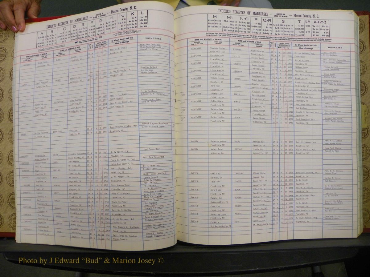 Macon Marriage Index, Male & Female, 1828-1982 704.JPG