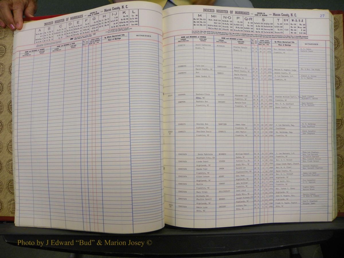 Macon Marriage Index, Male & Female, 1828-1982 707.JPG