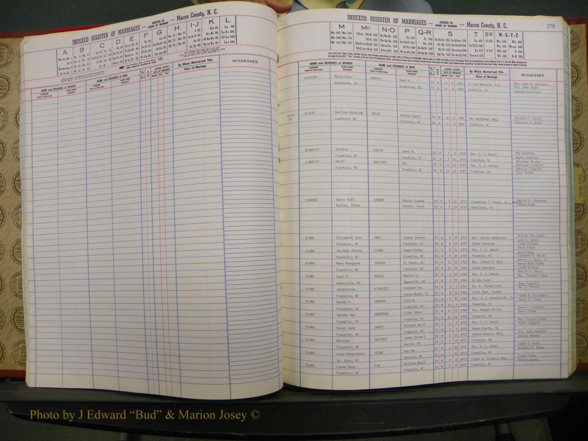 Macon Marriage Index, Male & Female, 1828-1982 708.JPG