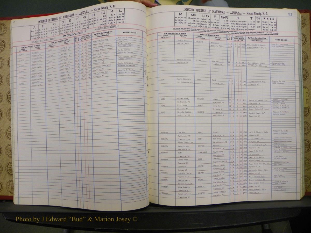 Macon Marriage Index, Male & Female, 1828-1982 710.JPG