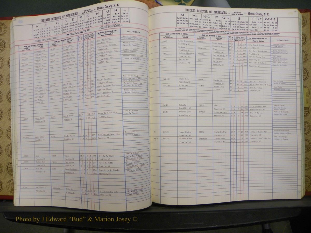 Macon Marriage Index, Male & Female, 1828-1982 733.JPG