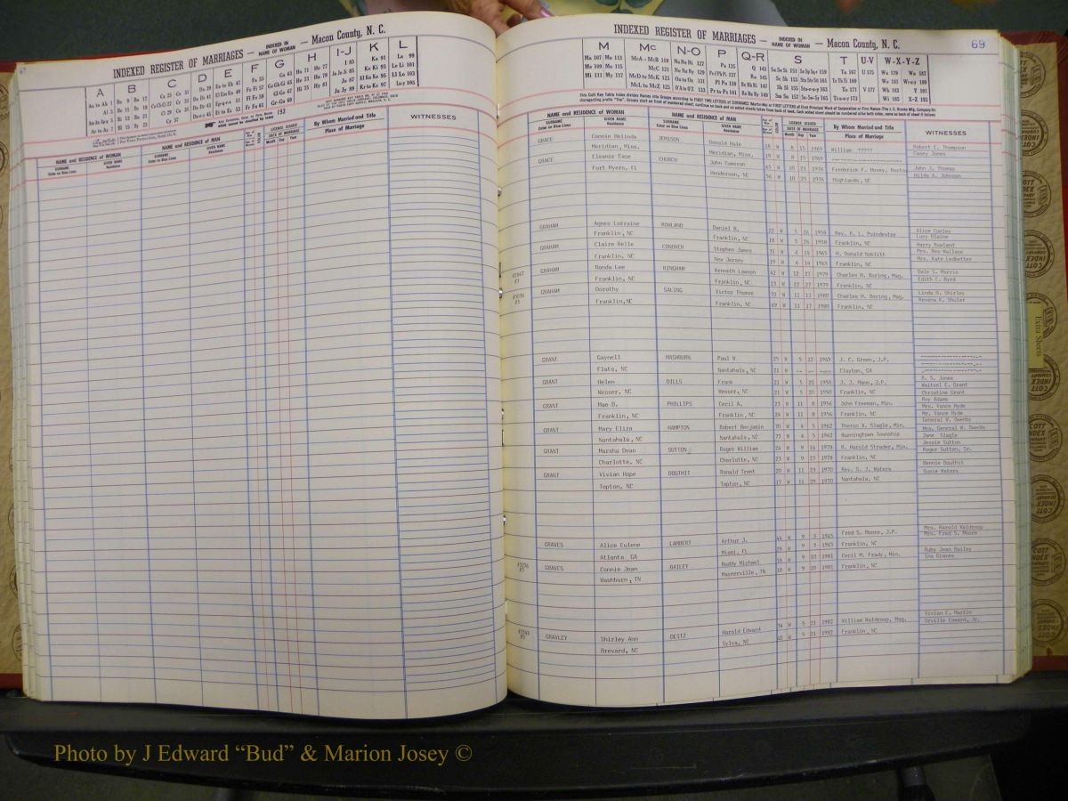 Macon Marriage Index, Male & Female, 1828-1982 749.JPG
