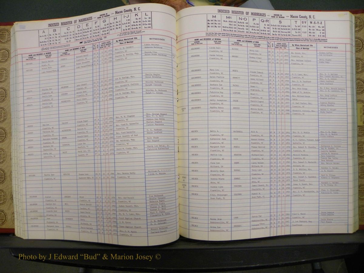 Macon Marriage Index, Male & Female, 1828-1982 761.JPG