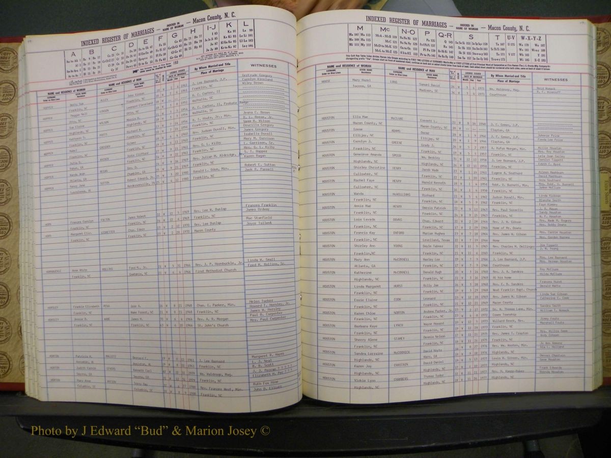 Macon Marriage Index, Male & Female, 1828-1982 765.JPG