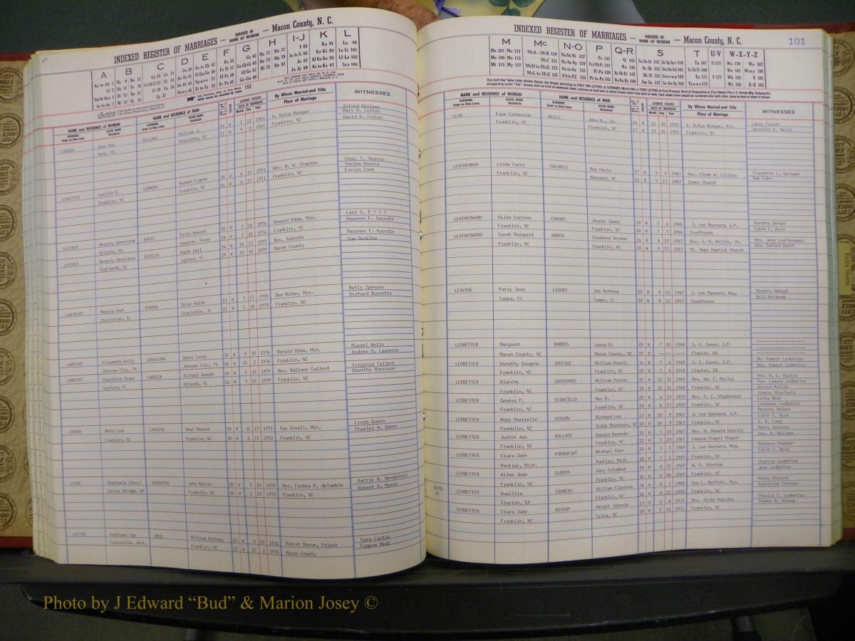 Macon Marriage Index, Male & Female, 1828-1982 783.JPG