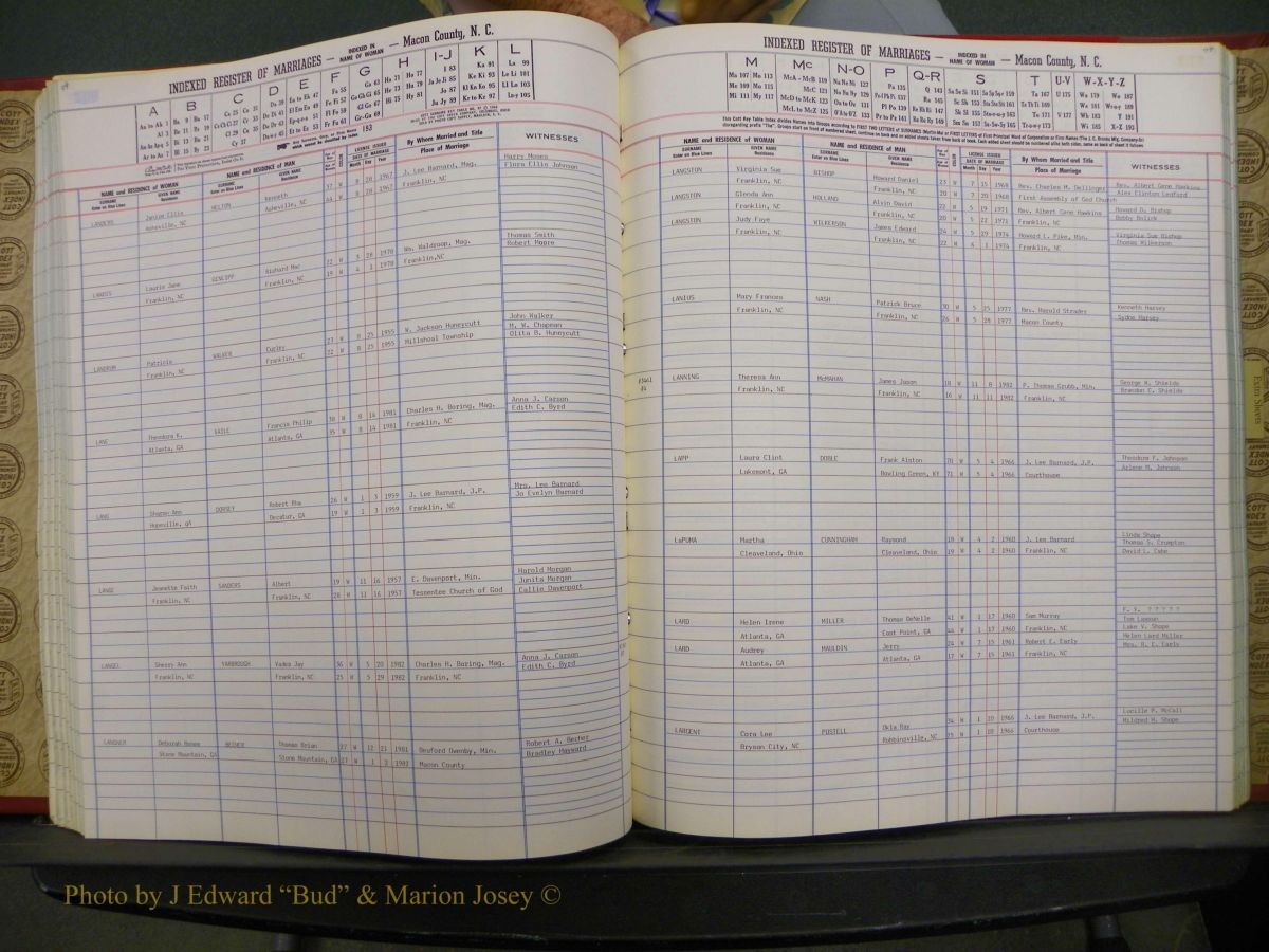 Macon Marriage Index, Male & Female, 1828-1982 784.JPG
