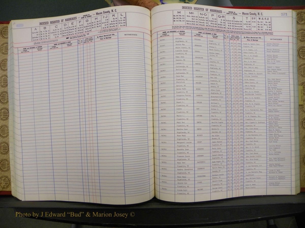 Macon Marriage Index, Male & Female, 1828-1982 806.JPG