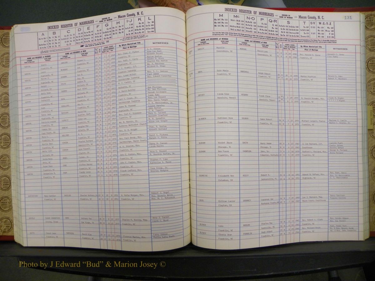 Macon Marriage Index, Male & Female, 1828-1982 814.JPG